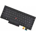 Lenovo ThinkPad L380 klávesnice na notebook CZ/SK Černá s rámečkem, Podsvícená, Trackpoint – Zboží Živě