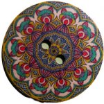 Knoflík dřevěný velký V (5 cm) – Sleviste.cz