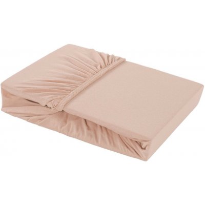 Klinmam Home Barevné napínací prostěradlo Elastan meruňkové 180-200x200