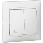 Legrand Valena spínač č.6+6 střídavý IP44 bílý 770098 – Hledejceny.cz