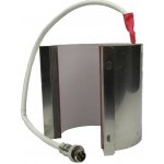 Malá topná objímka pro horizontální lisy na hrnky PRIME Black, MP160, AP1803 - 4 piny F – Zboží Živě