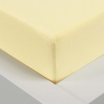 XPOSE Jersey prostěradlo vanilkové 90x200 – Zboží Dáma
