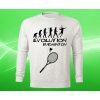 Dámská mikina s potiskem Mikina evolution BADMINTON dámská