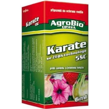 AgroBio Přípravek k hubení savého a žravého hmyzu KARATE Zeon 5 SC 6 ml