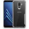 Pouzdro a kryt na mobilní telefon Samsung Pouzdro JustKing nárazuvzdorné čiré Samsung Galaxy A6 Plus 2018 - šedé