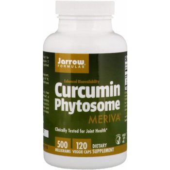 Jarrow Formulas Curcumin Phytosome Meriva 500 mg 120 rostlinných kapslí