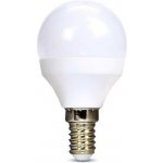 Solight LED žárovka miniglobe, G45 6W, E14, 4000K, 510lm, bílé provedení – Hledejceny.cz