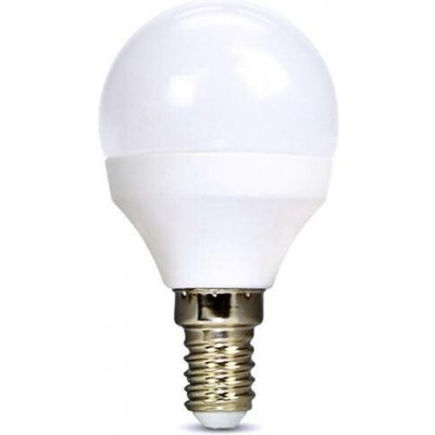Solight LED žárovka miniglobe, G45 6W, E14, 4000K, 510lm, bílé provedení – Hledejceny.cz