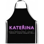 Impar Zástěra Ženská jména NEON Kateřina – Hledejceny.cz