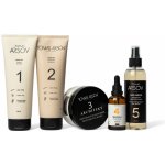 Tomas Arsov Péče o poškozené vlasy BONFIRE Šampon 250 ml + Oplachový kondicionér 250 ml + ARCHITEKT maska 250 ml + Marulový olej s vitamínem E 50 ml + HAIR LIQUID Keratin. voda 200 ml – Sleviste.cz