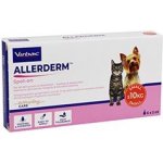 Allerderm Spot-on pro psy a kočky do 10 kg 6 x 2 ml – Hledejceny.cz