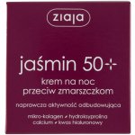 Ziaja Jasmín 50+ jasmínový noční krém proti vráskám SPF 6 50 ml