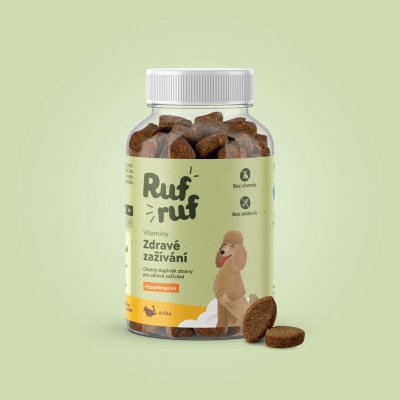 RufRuf Vitamíny Zdravé zažívání 100 tablet – Sleviste.cz