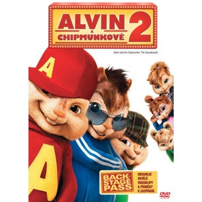 Alvin a Chipmunkové 2 , plastový obal DVD