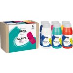 Kreul Triton sada akrylových barev Modern Mix Colors 6 x 750 ml – Sleviste.cz