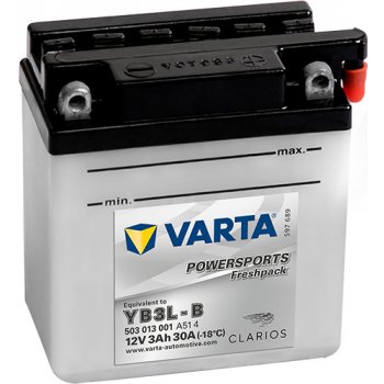 Varta YB3L-B, 503013