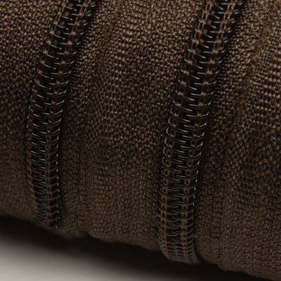 Zip spirálový barva Hnědá 5 mm metráž – Sleviste.cz