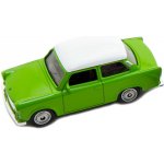 WELLY Auto retro model Trabant 7cm volný chod kov 3 barvy 1:60 – Hledejceny.cz