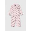 Dětské pyžamo a košilka Polo Ralph Lauren růžová