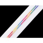 Duhový zip spirálový No 5 metráž, malé, bílá – Hledejceny.cz