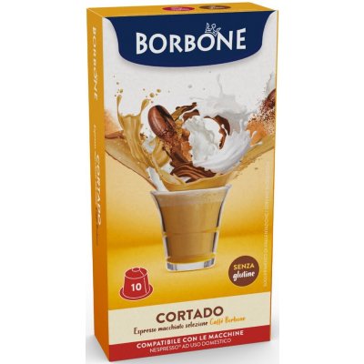 Caffé Borbone Cortado kapsle do Nespresso 10 ks