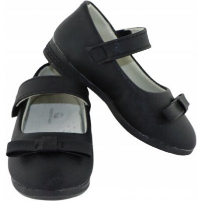 Klasické dívčí balerínky na suchý zip 3051 – Sleviste.cz