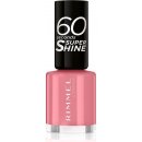 Rimmel London 60 Seconds Super Shine Nail Polish 405 Rose Libertine 8 ml