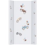 Ceba Baby podložka s pevnou deskou RETRO CARS 80 x 50 – Zboží Dáma