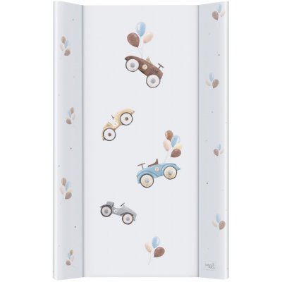 Ceba Baby podložka s pevnou deskou RETRO CARS 80 x 50 – Zboží Dáma