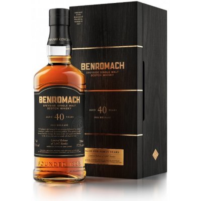 Benromach 40y 57,6% 0,7 l (kazeta) – Hledejceny.cz