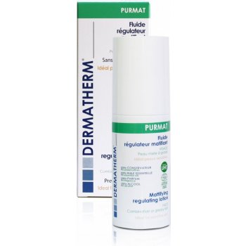 Dermatherm Purmat Bio zmatňující fluid na obličej pro smíšenou a mastnou citlivou pleť 50 ml