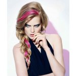 Clip in vlasy pramínek REMY 100% lidské vlasy růžová – Zboží Mobilmania