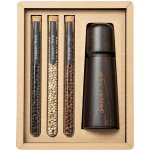 Pepper Field Kampotský Pepř černý sada zkumavek s mlýnkem v dárkové krabičce 8 g & 9 g & 10 g – Zboží Dáma