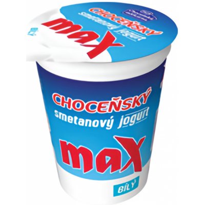 Choceňská Mlékárna Choceňský smetanový jogurt Max bílý 330 g – Zboží Dáma