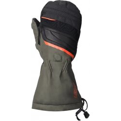 Lenz Heat glove 1.0 Finger Cap Hunting mittens unisex Zelená / oranžová