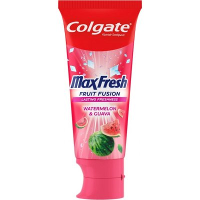 Colgate Max Fresh Fruit Fusion Watermelon & Guava 75 ml – Hledejceny.cz