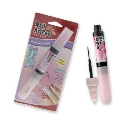 Konad Nail Art pero a liner černé 10 ml – Zboží Mobilmania