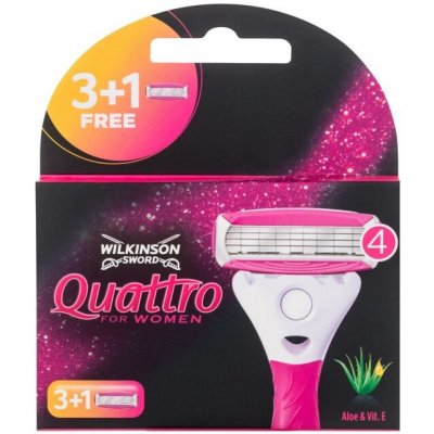 Wilkinson Sword Quattro for Women 4 ks – Zboží Mobilmania