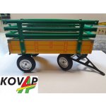 KOVAP Přívěs traktorový vysoké bočnice žlutý 0404 – Zboží Dáma