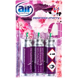 Air Menline Japanese Cherry Refill náplň do osvěžovač vzduchu 3 x 15 ml