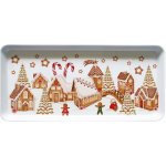TORO Melaminový servírovací tác 35x16,5cm perníčková vesnička – Zboží Dáma