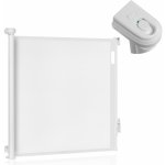 Lionelo Nastavitelná výsuvná branka THEA otevírání až do 140 cm Bílá – Hledejceny.cz