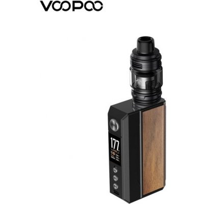 VOOPOO DRAG 4 177W Grip 5,5ml Full Kit Černá/Hnědá – Zbozi.Blesk.cz