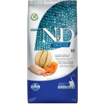 N&D OCEAN Kitten Cod & Shrimp & Pumpkin&Melon 5 kg