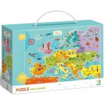 DoDo Mapa Evropy 100 dílků – Zboží Dáma