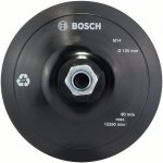 Bosch Professional Opěrný talíř s upínacím systémem se suchým zipem, 115 mm průměr: 115 mm – Zboží Dáma
