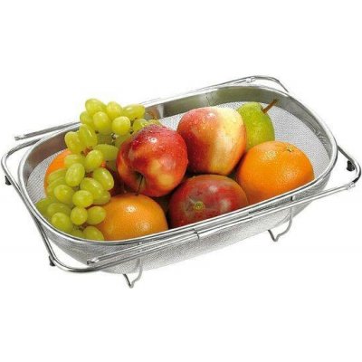 TESCOMA Nastavitelný koš na cezení GrandCHEF 34 x 24 cm – Sleviste.cz