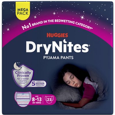 DryNites natah.kalhot.dívky 8-13let/30-48kg/23ks – Zbozi.Blesk.cz
