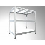 Biedrax Regál 60 x 120 x 120 cm 3 police – Zbozi.Blesk.cz