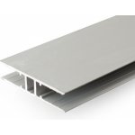 Easy Click Spojovací lišta stříbrná ALU-H 3m 16mm – Zboží Mobilmania